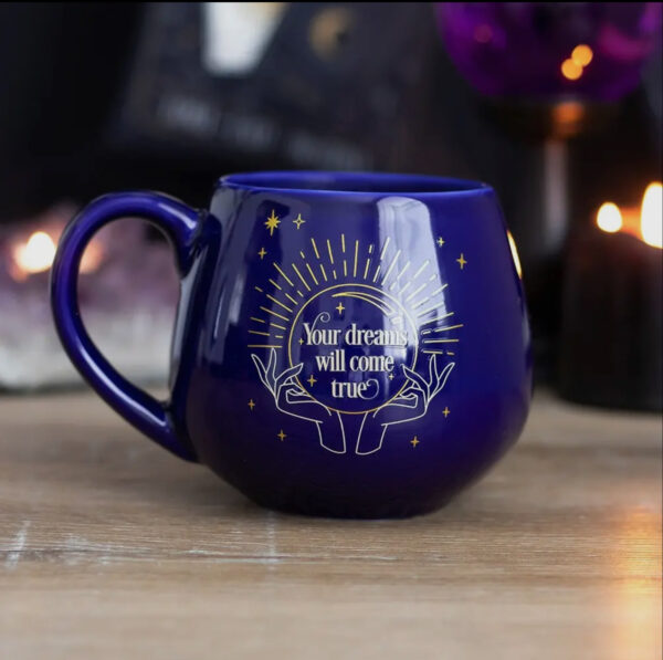 Blue Fortune Teller Mug