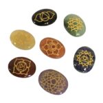 Large Stones Chakra Set