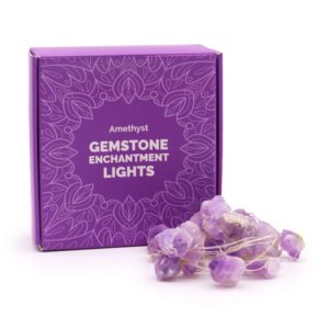 Gemstone lights - amethyst